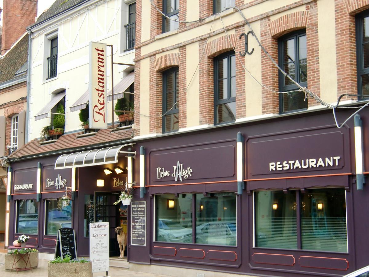 Logis Hotel-Restaurant Le Relais D'Aligre Châteauneuf-en-Thymerais Exteriér fotografie